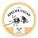 logotipo abelha cacau