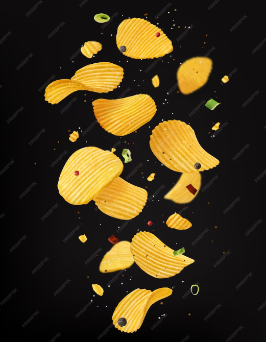 ilustração shelf life de snacks