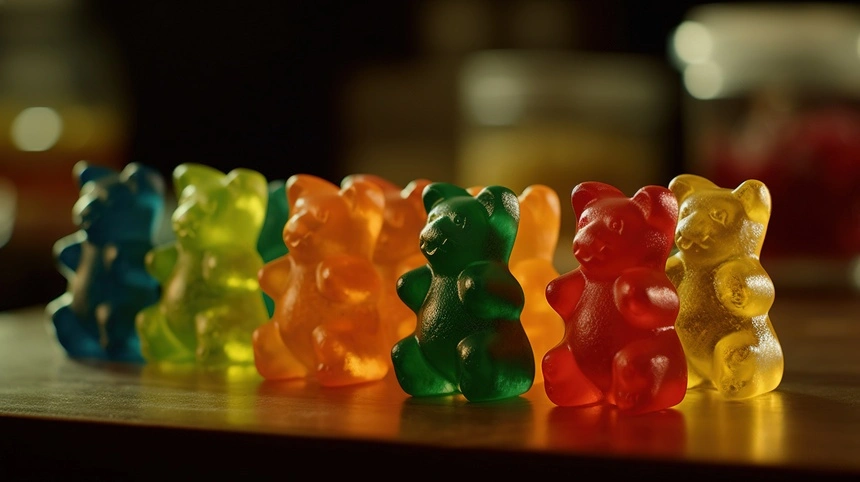 Creatina em Gummy: A Nova Febre do Mundo Fitness! 2 gummy de creatina em forma de ursinhos