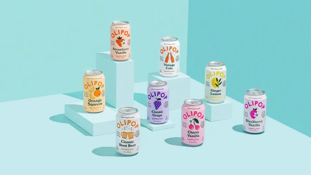 Soda funcional da Olipop