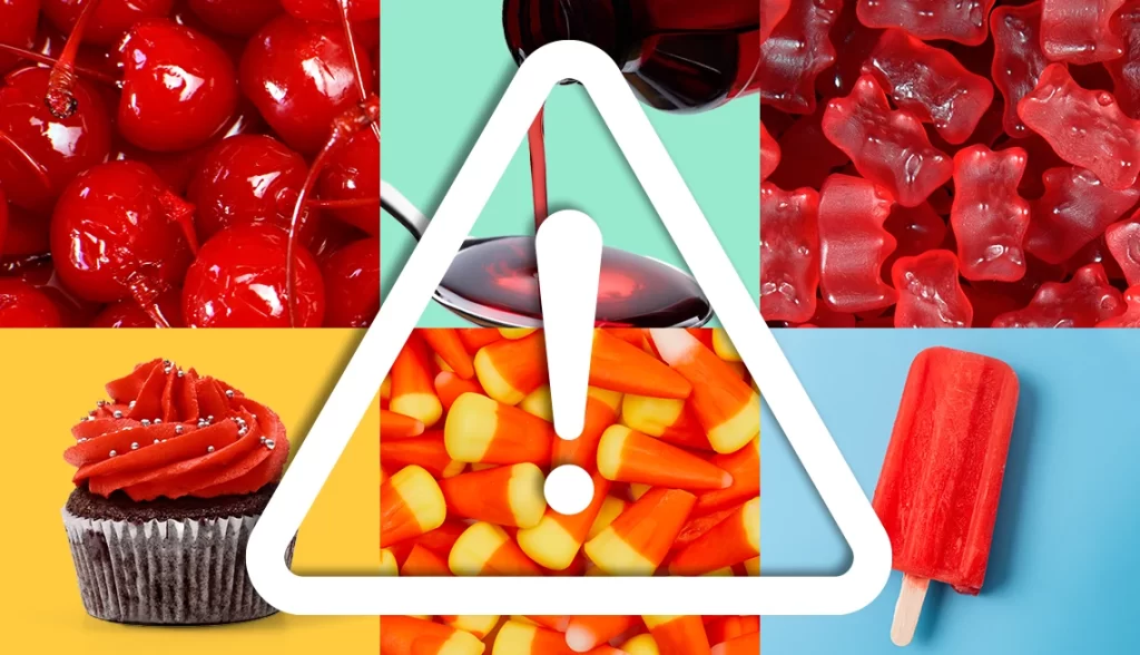 banimento dos corantes artificiais